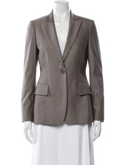Pre-owned Stella Mccartney Linen Blazer In Neutral