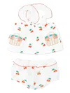 Stella Mccartney Linen-cotton Short Set In White