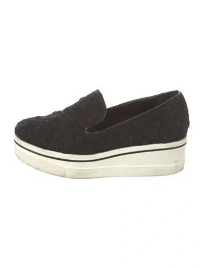 Pre-owned Stella Mccartney Loafers In Black