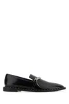 Stella Mccartney Eco-leather Falabella Loafers With Studs In Black