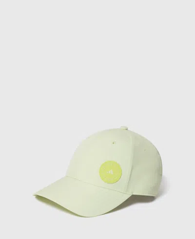 Stella Mccartney Logo Baseball Cap In Halo Green