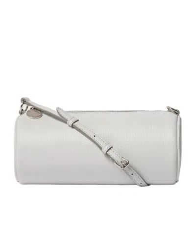 Stella Mccartney Logo Bracelet Pouch Bag In Gray
