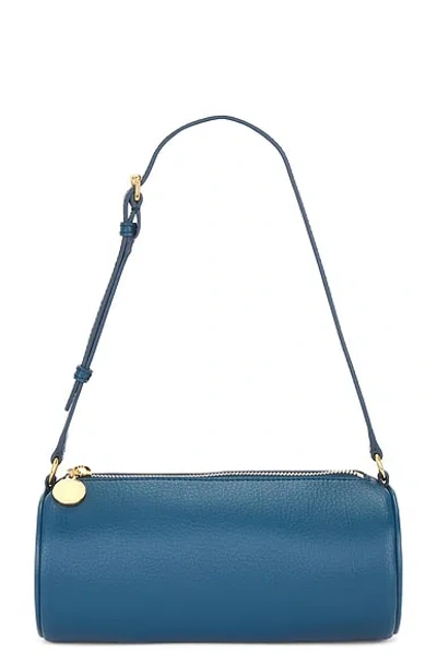 Stella Mccartney Logo Bracelet Pouch In Blue