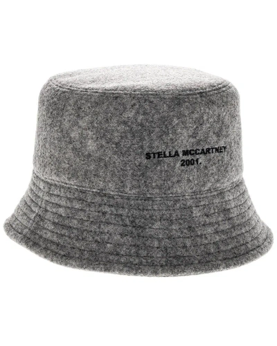 STELLA MCCARTNEY LOGO BUCKET POLYESTER HAT