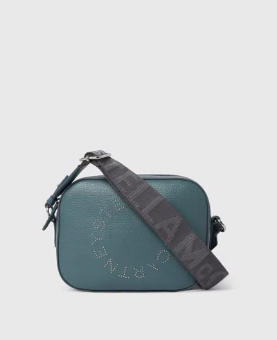 Stella Mccartney Logo Camera Crossbody Bag In Balsam