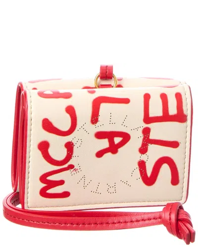 Stella Mccartney Logo Card Case In White