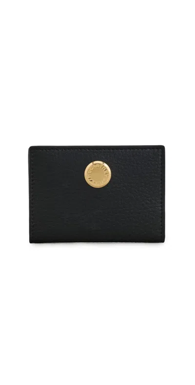 Stella Mccartney Logo Card Holder Black