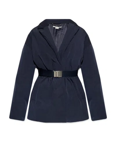 Stella Mccartney Logo Casual Jacket In Black