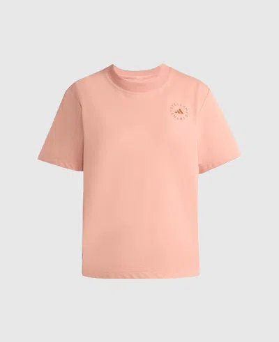 Stella Mccartney Logo Classic T-shirt In Pink