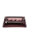 Stella Mccartney Logo Clutch In Multicolor