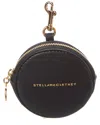 Stella Mccartney Logo Coin Purse In Black