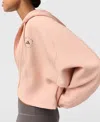 Stella Mccartney Logo Cropped Hoodie In Pink