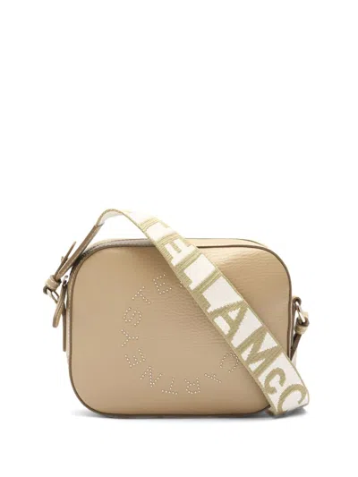 Stella Mccartney Logo Cross Body Bag In Neutrals
