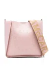 Stella Mccartney Logo Cross Body Bag In Pink