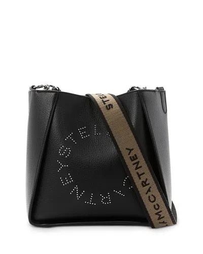 Stella Mccartney Logo Crossbody Bag In Multi