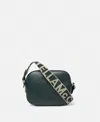 Stella Mccartney Logo Crossbody Camera Bag In Black