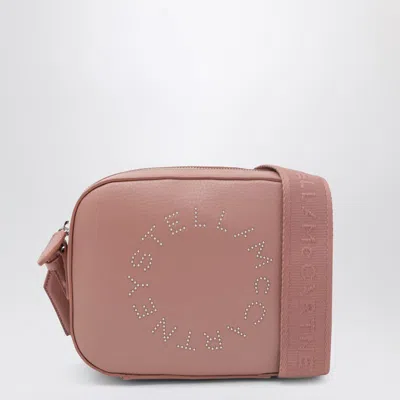 Stella Mccartney Logo Crossbody Camera Bag In Blue