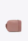 Stella Mccartney Logo Crossbody Camera Bag In Pink