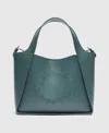 Stella Mccartney Logo Crossbody Tote Bag In Balsam