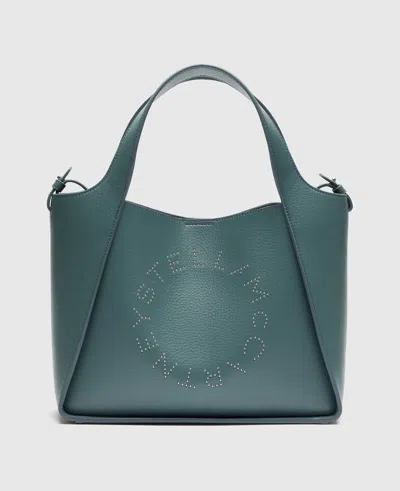 Stella Mccartney Logo Crossbody Tote Bag In Balsam