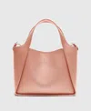 Stella Mccartney Logo Crossbody Tote Bag In Pink