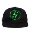 Stella Mccartney Logo Detail Baseball Cap In Black
