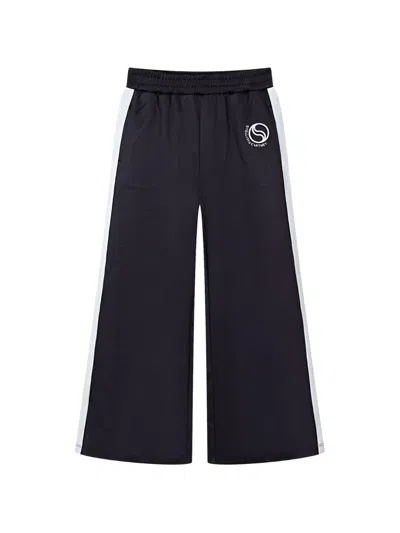 Stella Mccartney Logo-detail Track Pants In Black