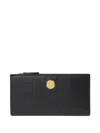 Stella Mccartney Logo-detail Zip Wallet In Black