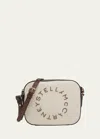 STELLA MCCARTNEY LOGO ECO CANVAS CAMERA CROSSBODY BAG