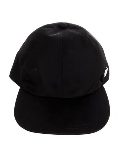 Pre-owned Stella Mccartney Logo Embellished Baseball Hat In Black