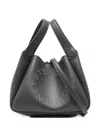 Stella Mccartney Logo-embossed Tote Bag In Gray