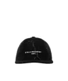 Stella Mccartney Logo Embroidered Baseball Cap In Black