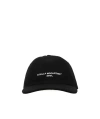 Stella Mccartney Stella Mc Cartney Black Cotton Blend Baseball Cap In Black