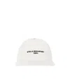 Stella Mccartney Logo Embroidered Curved Peak Baseball Cap In White