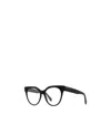 Stella Mccartney Logo Flat Mirror In Black