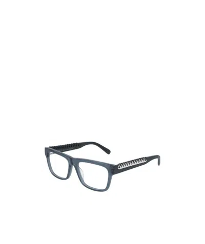 Stella Mccartney Logo Flat Mirror In Gray