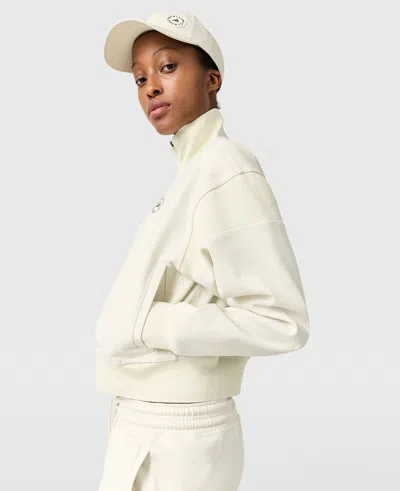 Stella Mccartney Logo Funnel-neck Full-zip Sweatshirt