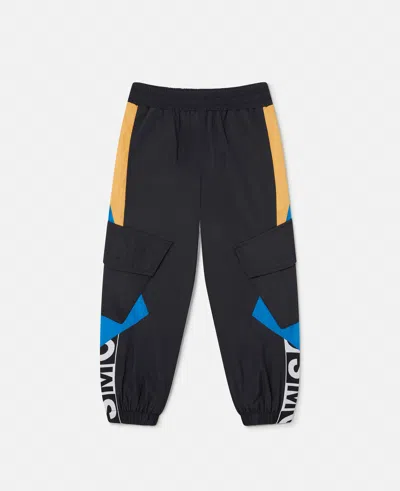 Stella Mccartney Logo Graphic Joggers In Multicolor