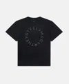 Stella Mccartney Logo Graphic T-shirt In Black