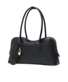 Stella Mccartney Structured Shape Shoulder Bag With Gold-tone Hardware In Black