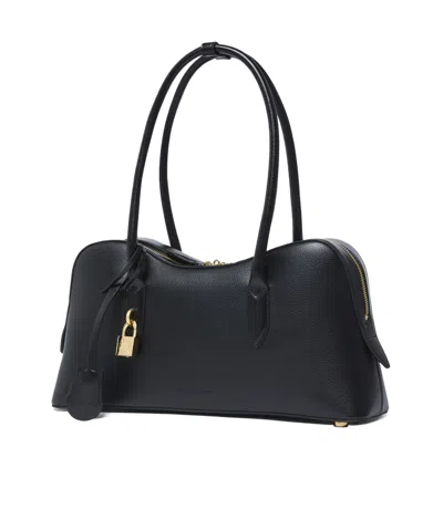 Stella Mccartney Logo Handbag In Black