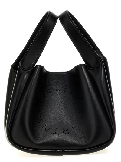 Stella Mccartney Logo Handbag In Nero