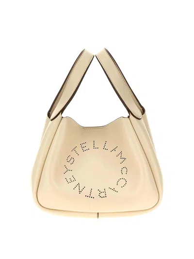 Stella Mccartney Logo Handbag In White