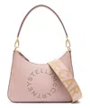 Stella Mccartney Stella Logo Hobo Bag In Pink