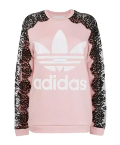 Stella Mccartney Logo Letter Stitching Sweater In Pink