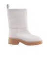 Stella Mccartney Off-white Skyla Alter Sport Mat Boots In White