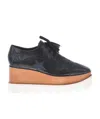 Stella Mccartney Logo Logo Muffin Sole Shoes In Black