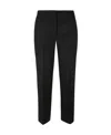 Stella Mccartney Logo Logo Trousers In Black