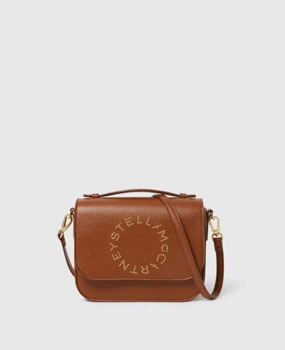 Stella Mccartney Logo Messenger Crossbody Bag