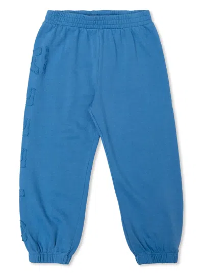 Stella Mccartney Logo-motif Sweatpants In 蓝色